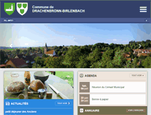 Tablet Screenshot of drachenbronn-birlenbach.fr